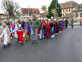 Diözesale Aussendung der Sternsinger im Hohen Dom zu Fulda (Foto:Karl-Franz Thiede)